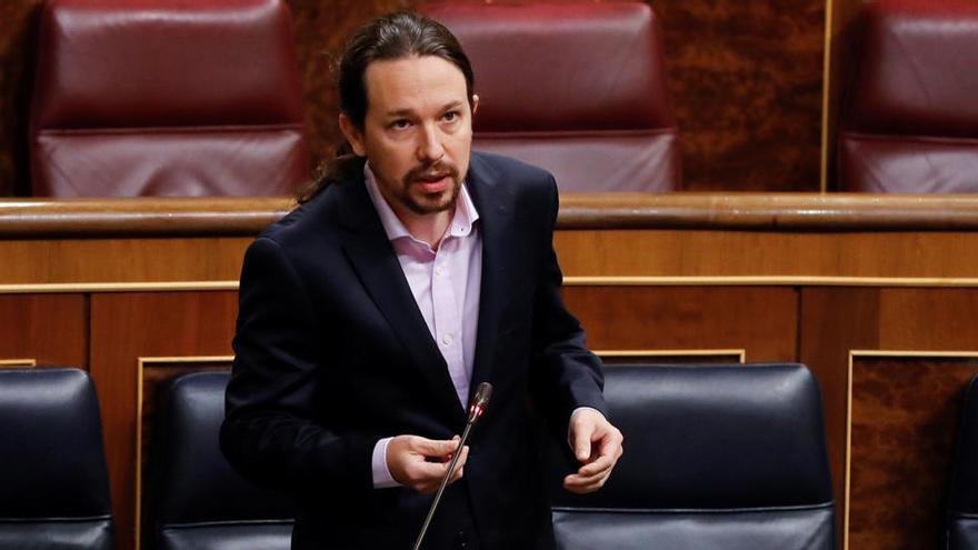 El secretario general de Podemos, Pablo Iglesias.