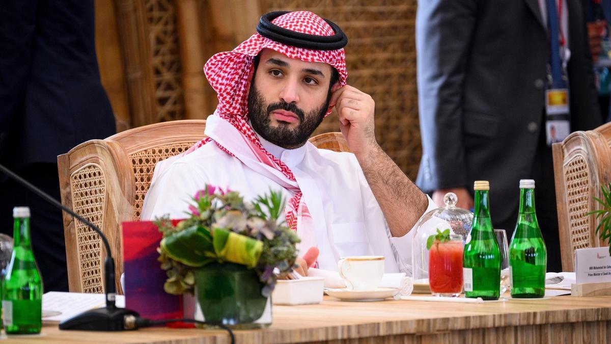 Mohamed bin Salman, príncipe heredero de Arabia Saudí.