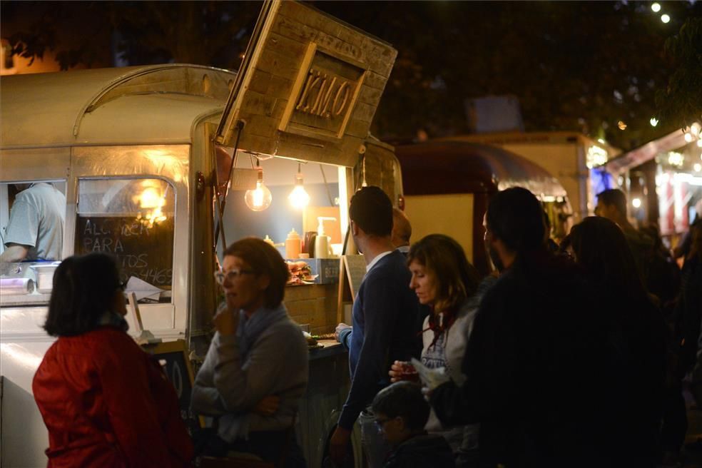 Food trucks en el paseo de Echegaray