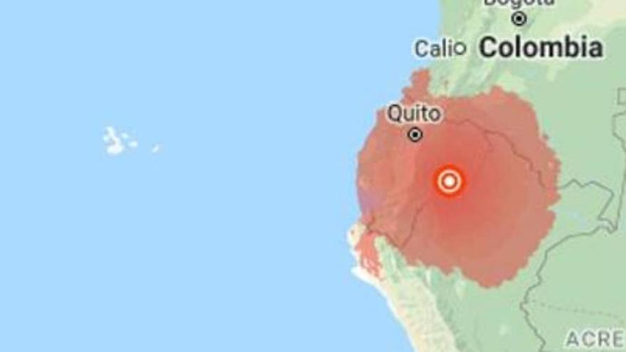 El terremoto de Ecuador se siente en Canarias
