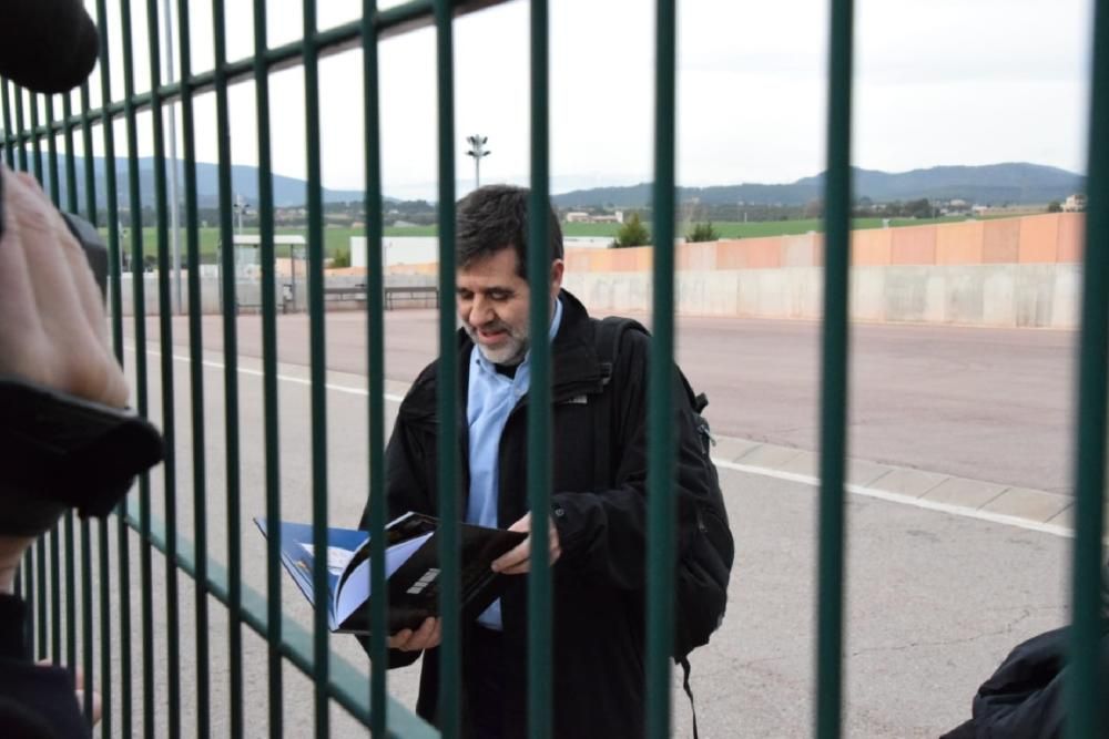 Jordi Sánchez torna a Lledoners