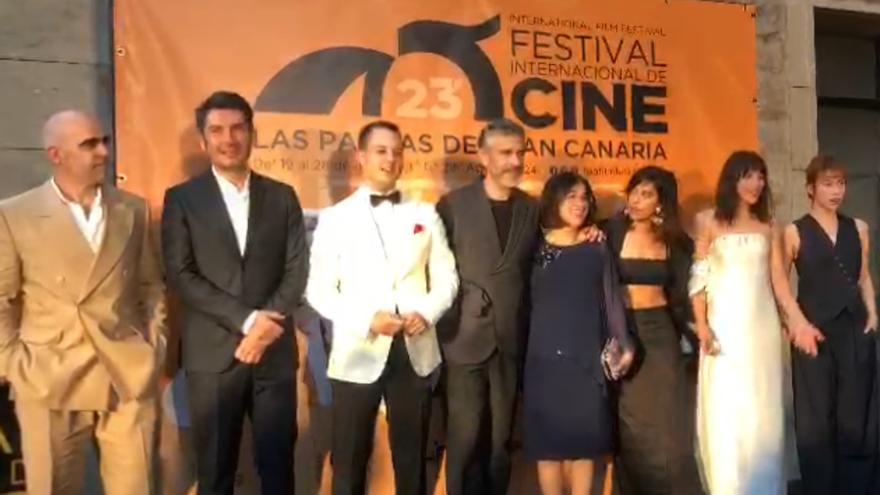 Acto de inauguración del Festival de Cine en el Alfredo Kraus