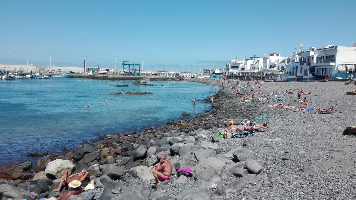 Un día de playa en Agaete