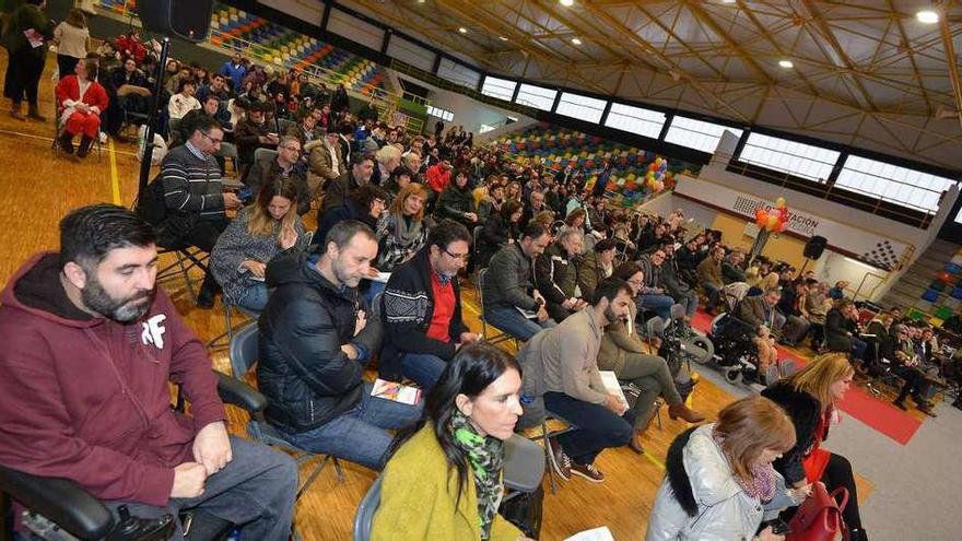 Asistentes al &quot;I Encontro Provincial Pola Inclusión das Persoas con Diversidade Funcional&quot;. // G. Santos