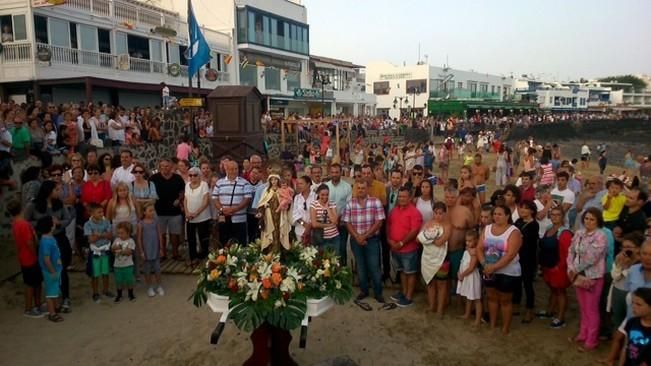 Procesión de la Virgen del Carmen en Lanzarote