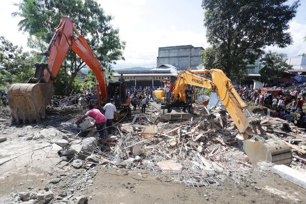 Las imágenes del terremoto en Indonesia