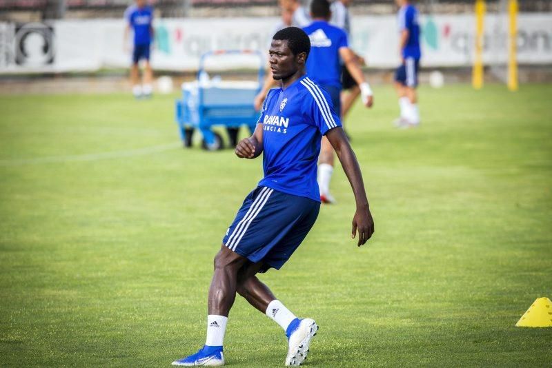 Entrenamiento del Real Zaragoza del 24 de julio