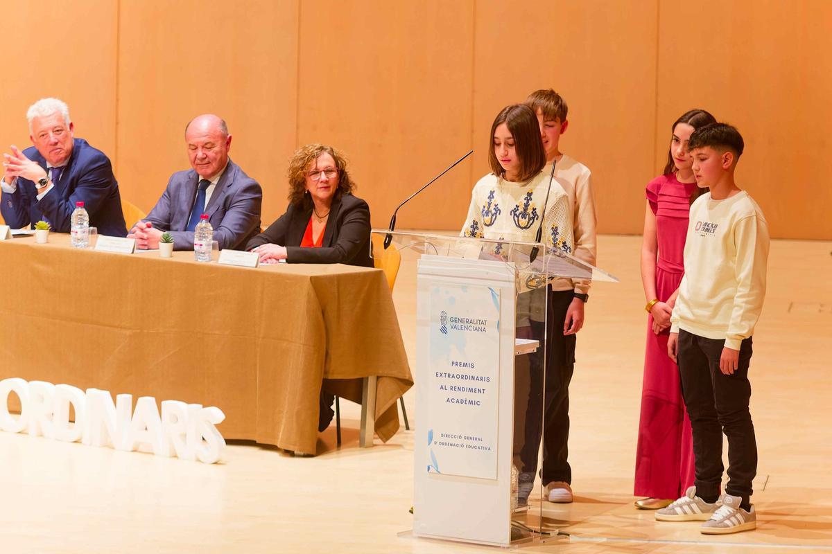 Acto de entrega de los premios extraordinarios al rendimiento académico en Castellón