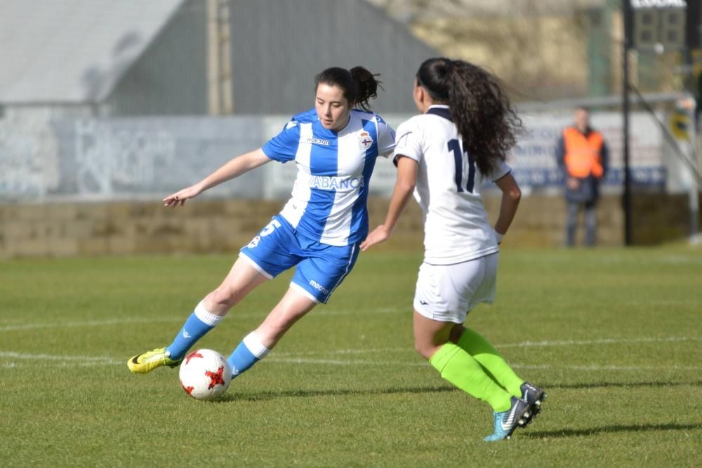 El Dépor femenino golea 5-0 al CD Monte en Arteixo