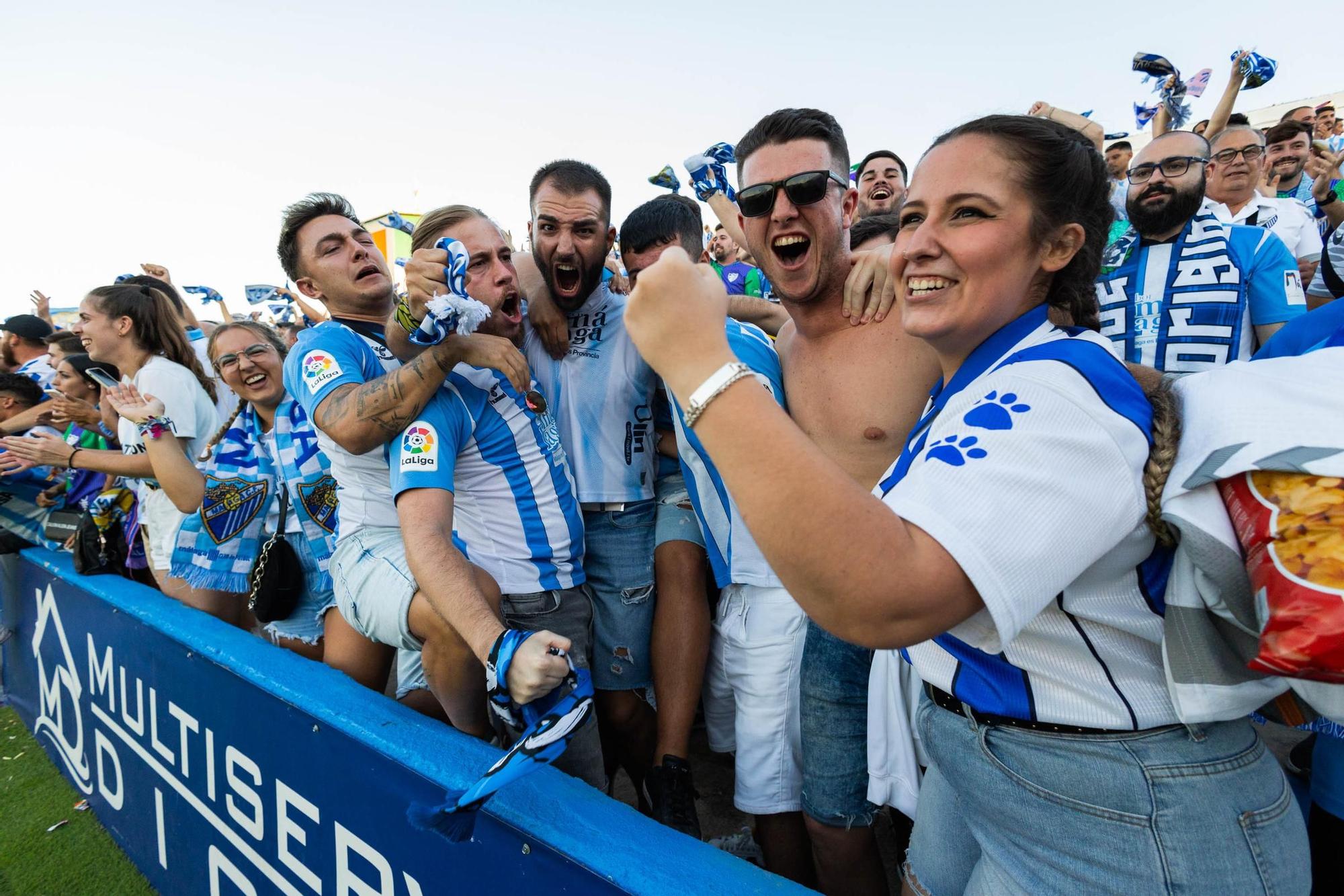 El Deportivo Linares - Málaga CF, en imágenes