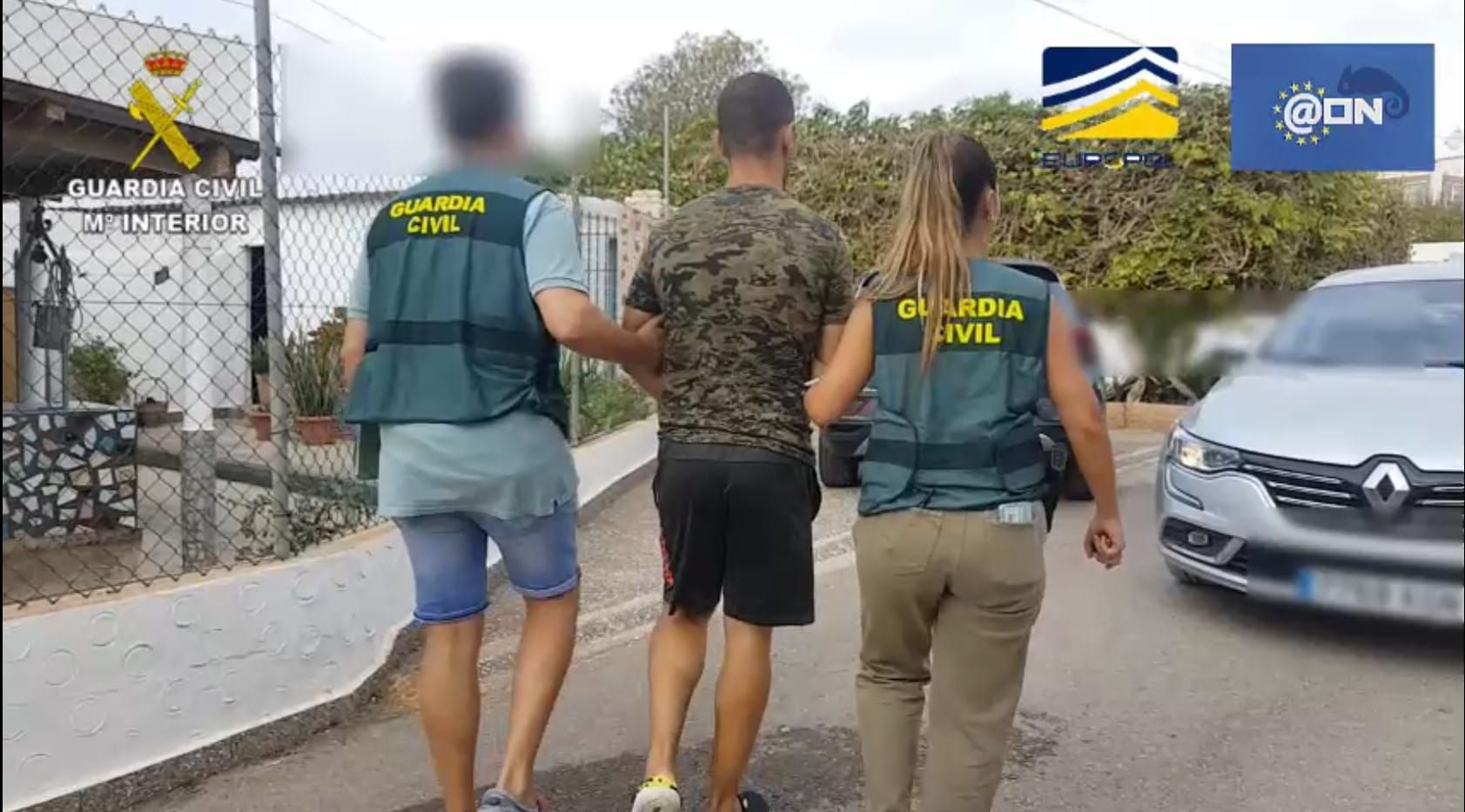 Operación Dragon Ball de la Guardia Civil contra el tráfico de drogas