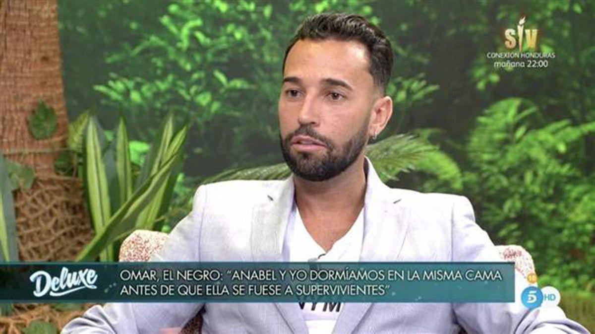 Omar Sánchez concede una entrevista en Sálvame Deluxe