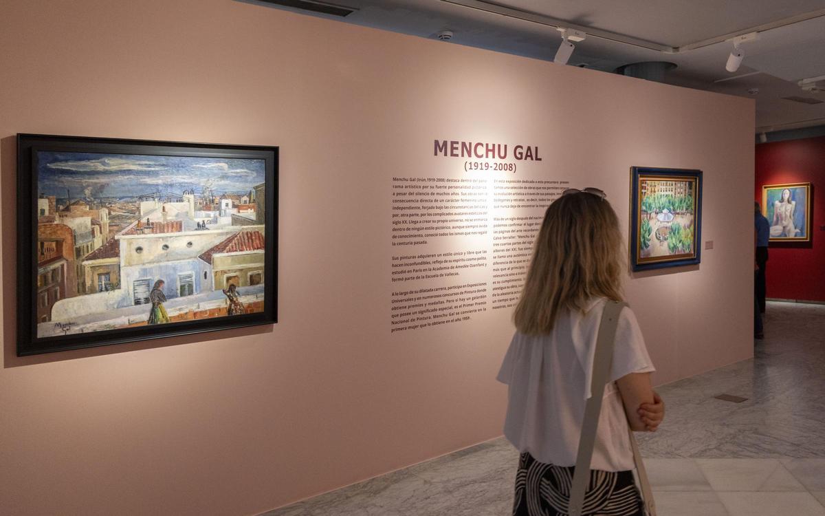 Exposición de Menchu Gal en el Museo Casa Lis.