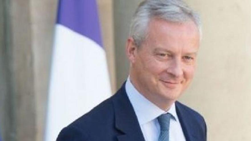 El ministro francés de Economía y Finanzas, Bruno Le Maire.