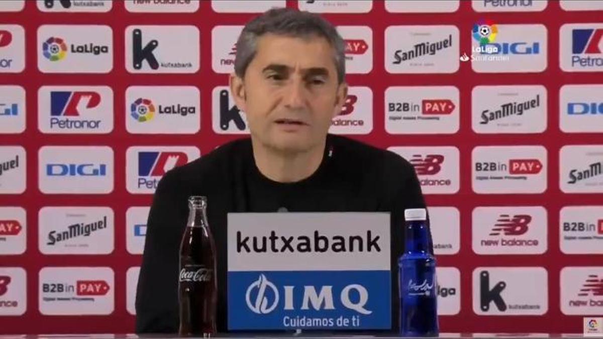 Valverde, sobre la polémica del VAR: "Esto se aleja del fútbol real que todos conocemos..."