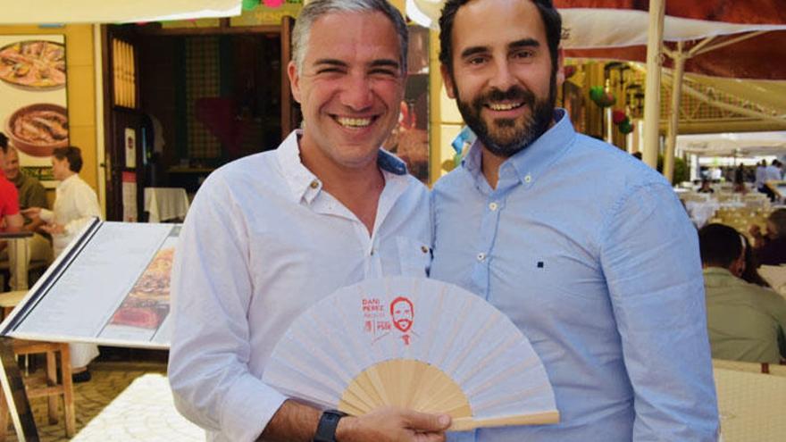 Elías Bendodo y Daniel Pérez.
