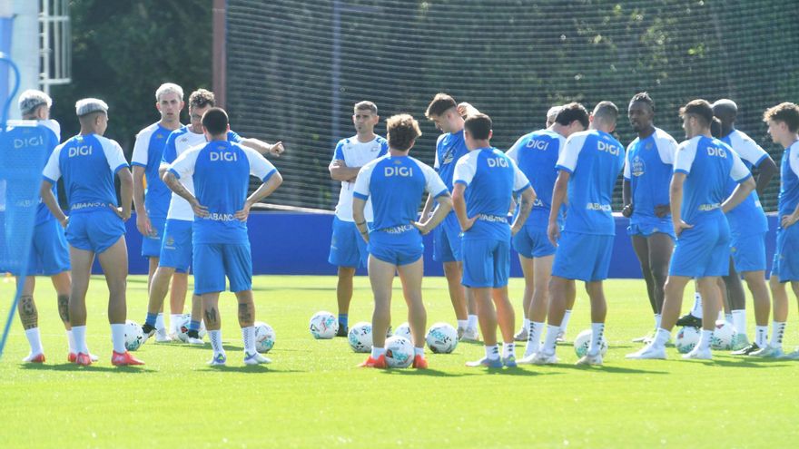 Primer entrenamiento bajo las órdenes de Antonio Hidalgo