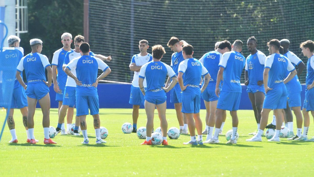 Primer entrenamiento bajo las órdenes de Antonio Hidalgo