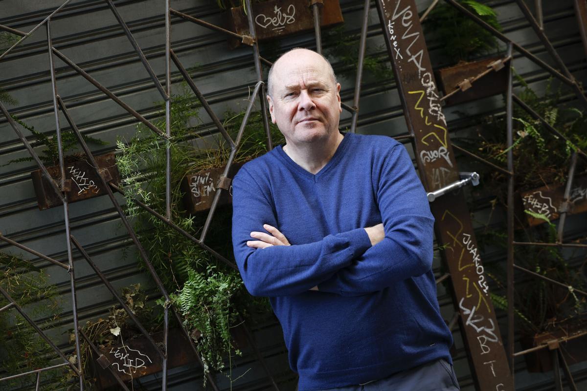 El escritor islandés Arnaldur Indridason.