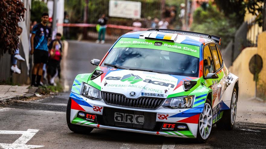 Víctor Abreu y Luis Rodríguez ganan el Rallye Ciudad de La Laguna-Trofeo Worten