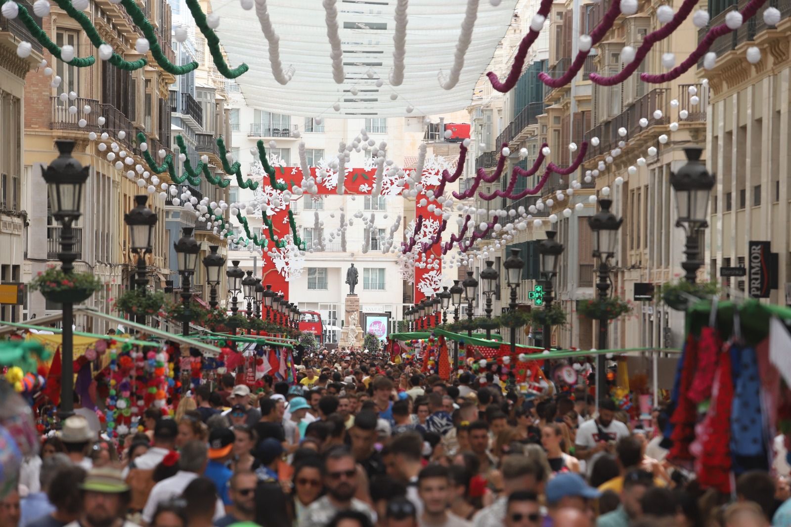 Las imágenes del primer día de la Feria de Málaga 2022