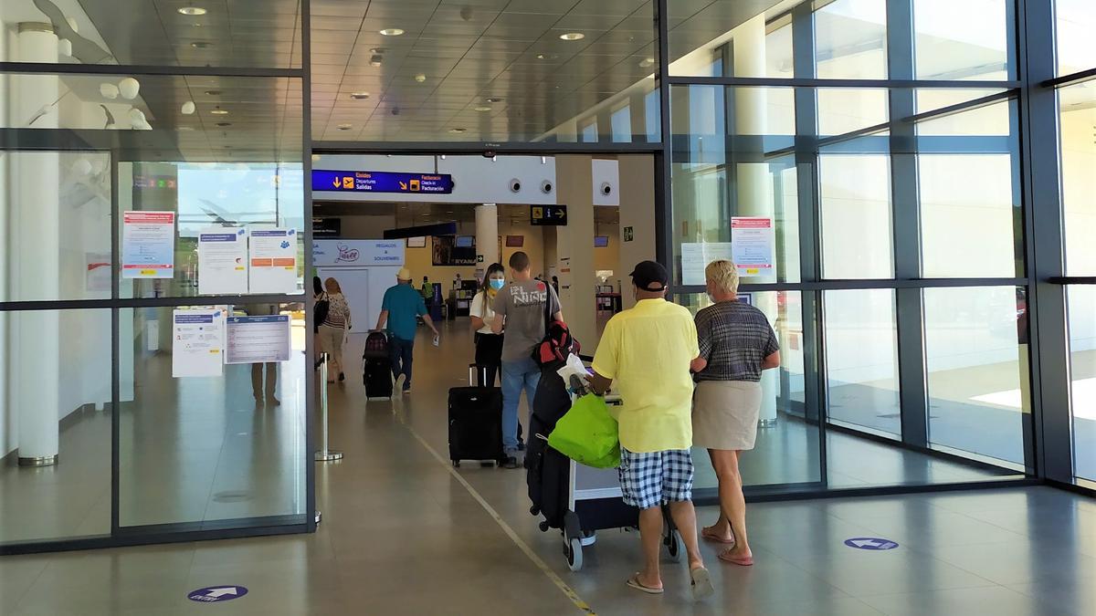 Una imagen reciente del aeropuerto de Castellón.