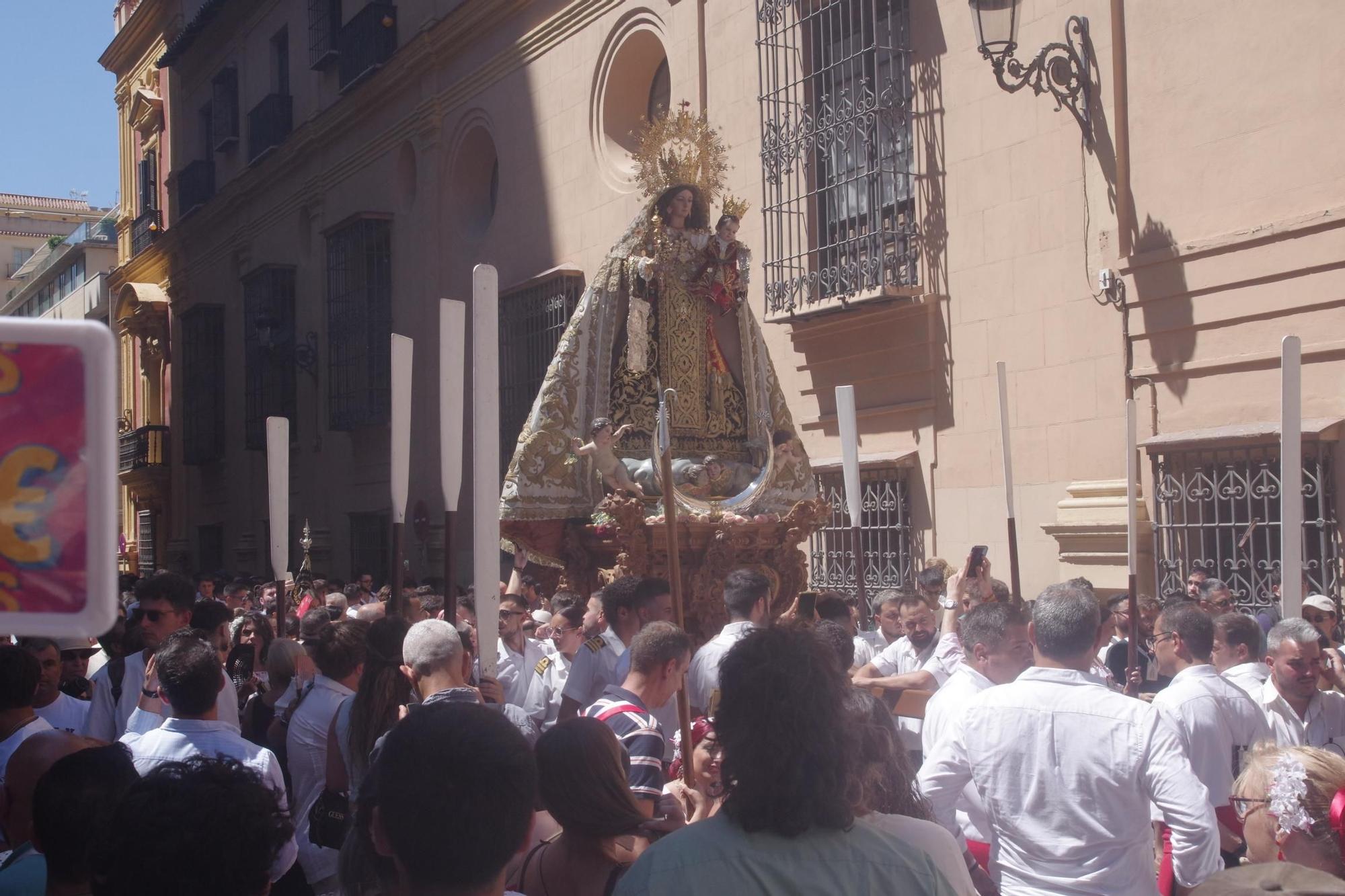 Traslado de la Virgen del Carmen de El Perchel a la Catedral
