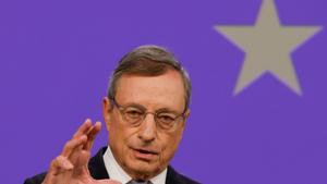 El expresidente del BCE Mario Draghi.