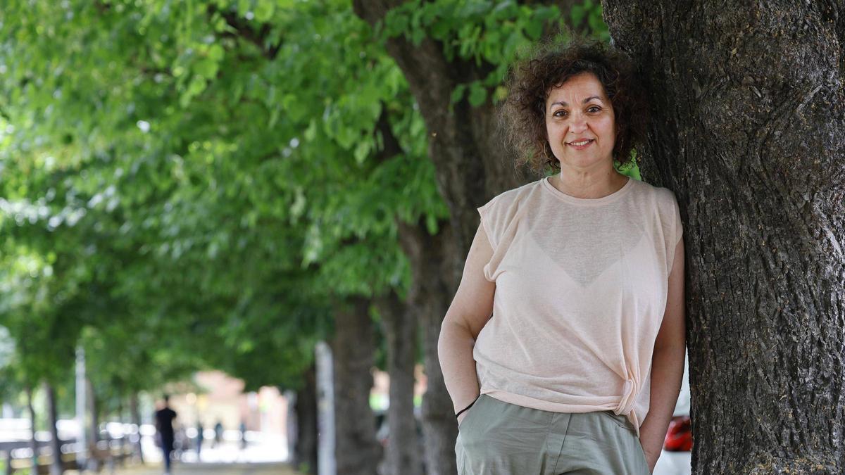 Glòria Garcés va cantar en el festival Girona a Capella amb el quartet vocal Música Nua.