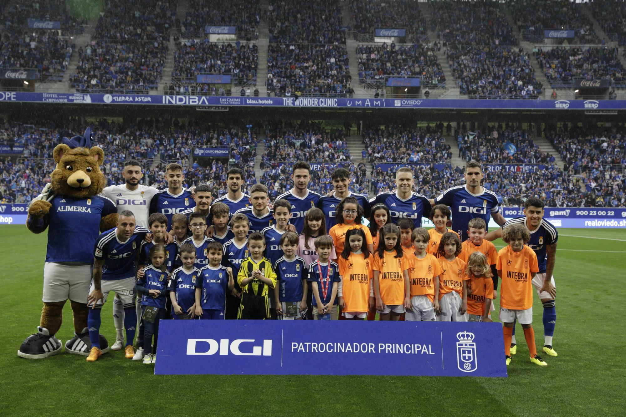 Así fue el partido entre el Oviedo y el Andorra