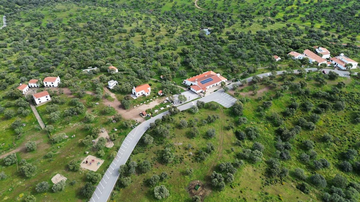 Vista aérea del Parque San Martín.