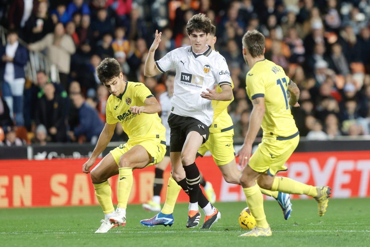 Partido Valencia CF vs Villarreal CF