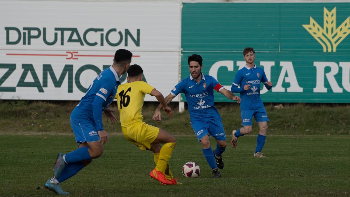 Fradejas, en un momento del Villaralbo - La Pedraja