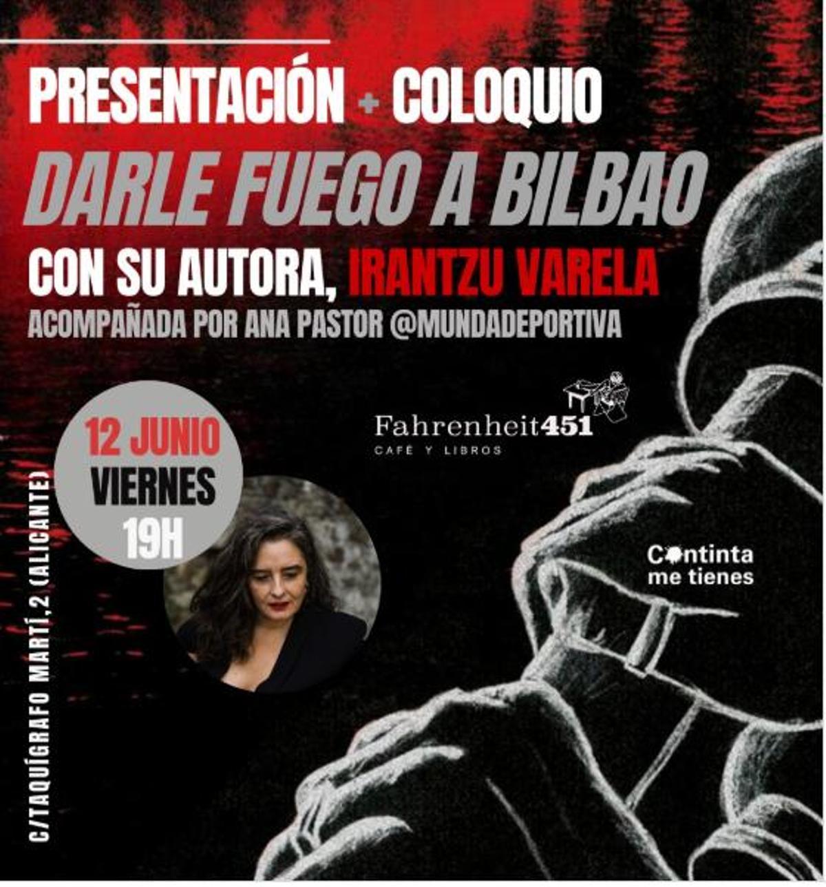 Iratzu Valerá presenta su nuevo libro este viernes 12 de junio