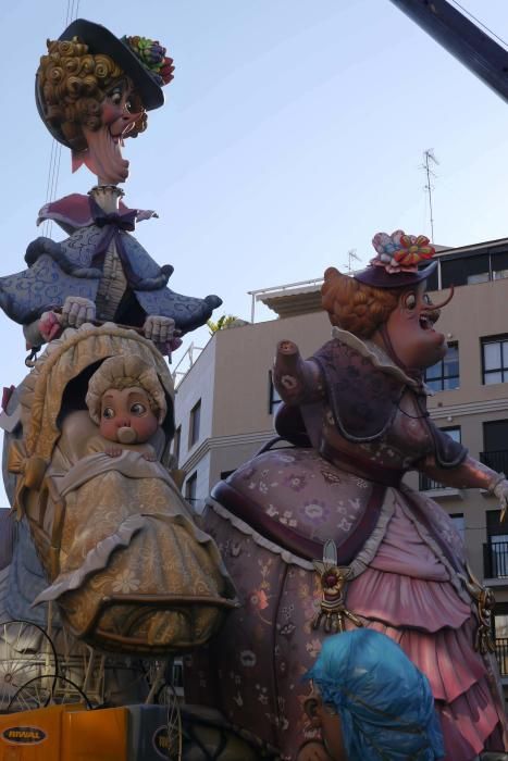 Las fallas ya están en la calle