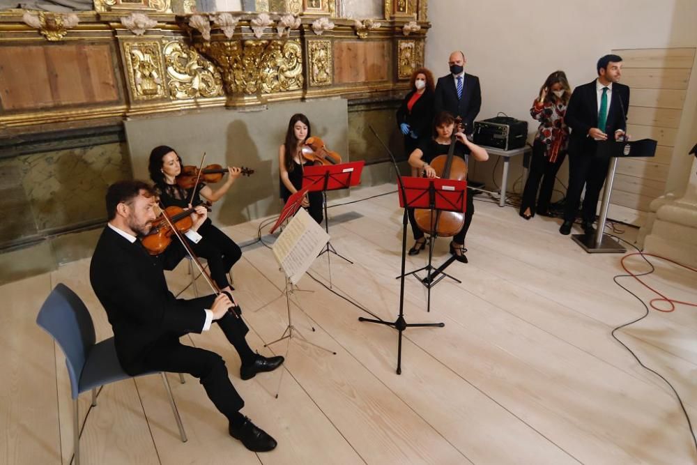 Acto institucional por el Día de la Región de Murcia en la iglesia de San Esteban