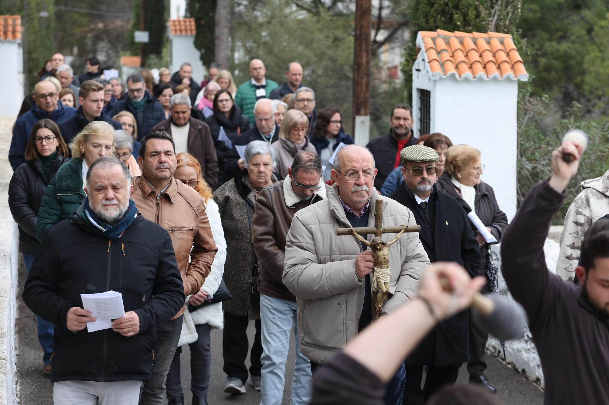 Fotos del vía crucis por el calvario de la ermita del Termet en Vila-real