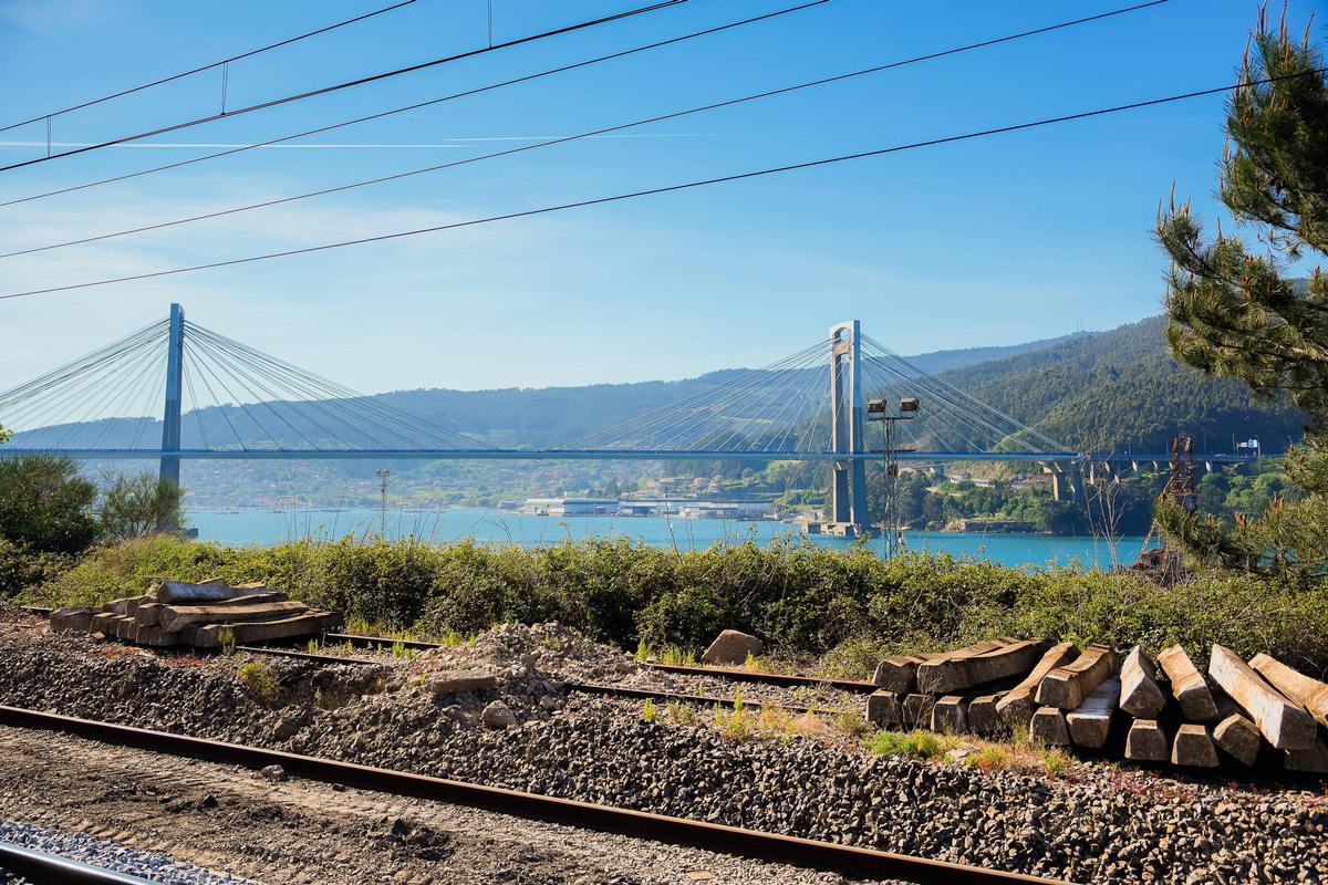 El avance de las obras del Corredor Atlántico cortan el acceso en ferrocarril a Vigo desde el martes