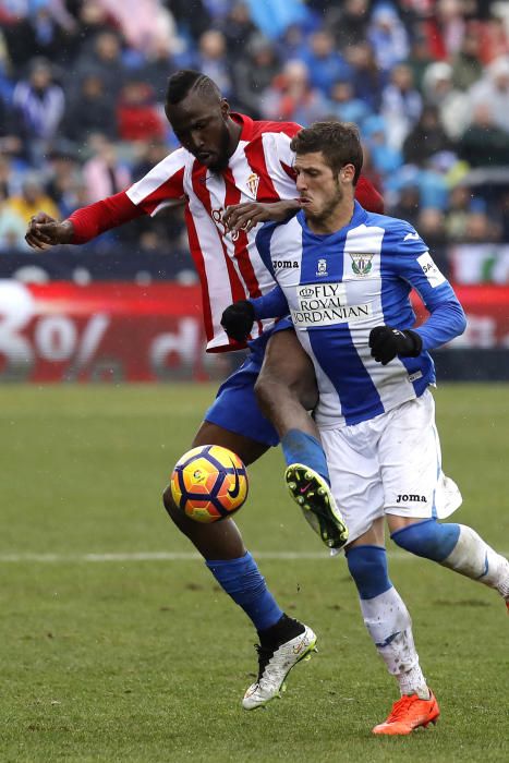 Leganés - Sporting, en imágenes