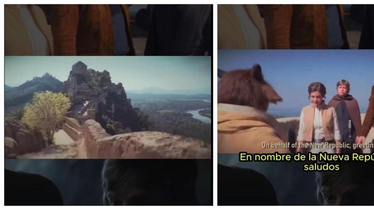 El fandom de Star Wars sitúa en el Castell de Xàtiva con IA a los personajes clásicos de la saga