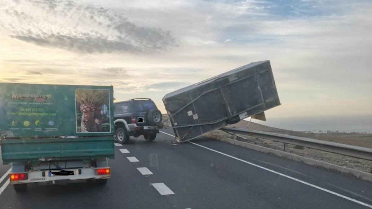 Accidente en Lanzarote