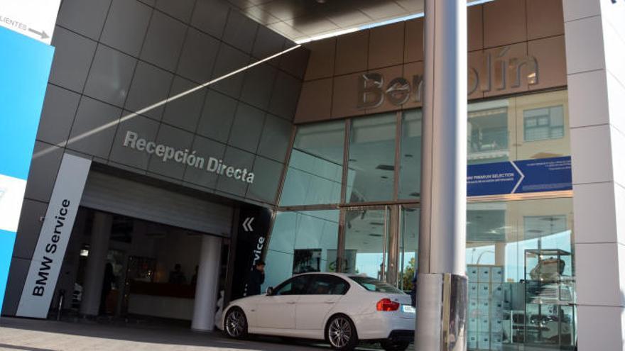 La fachada de BMW Bertolín
