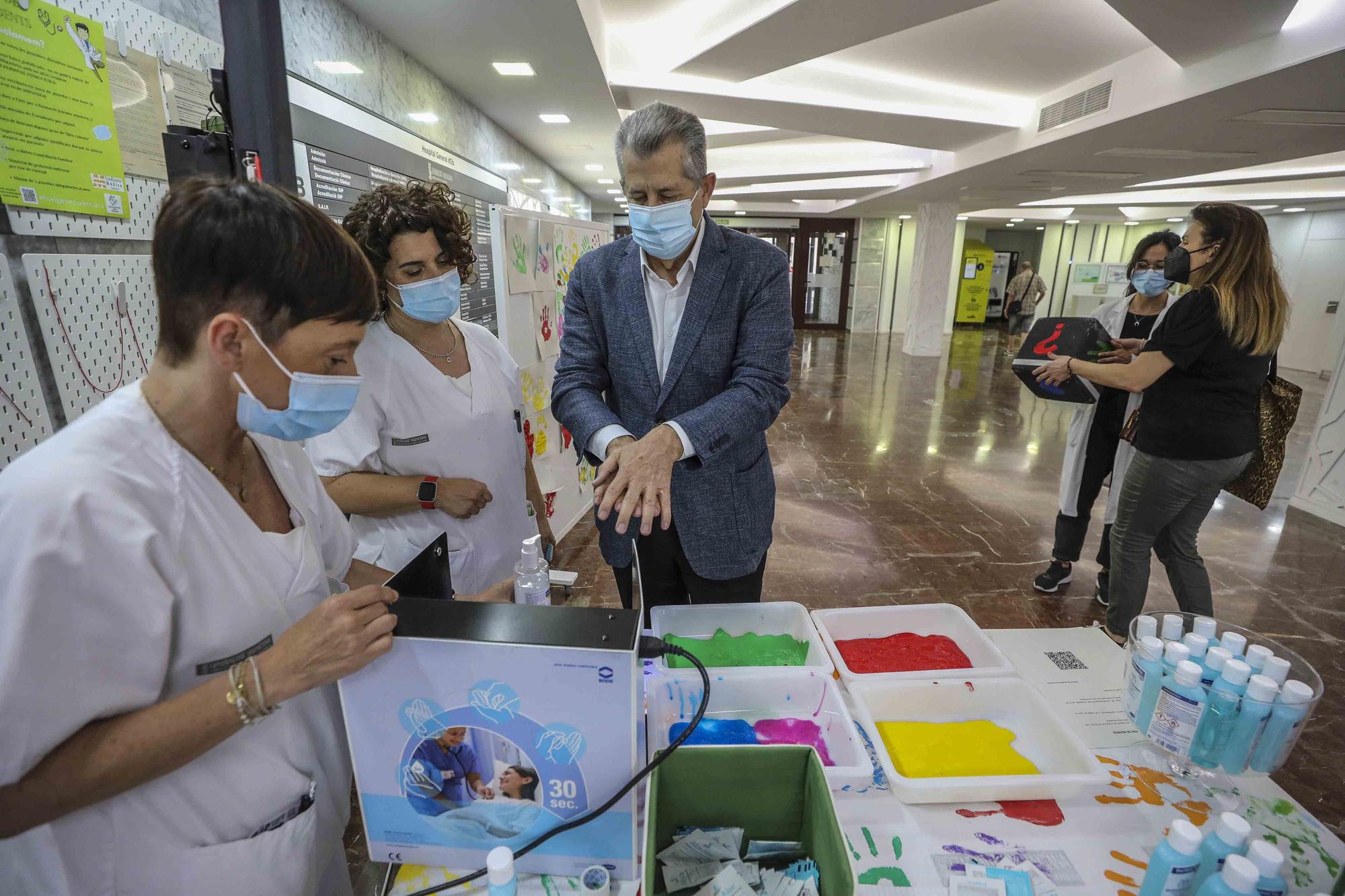 Dia Mundial de la Higiene de Manos Hospital General de Elche