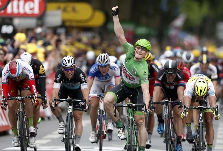 Imágenes de la quinta etapa del Tour, conquistada por Greipel