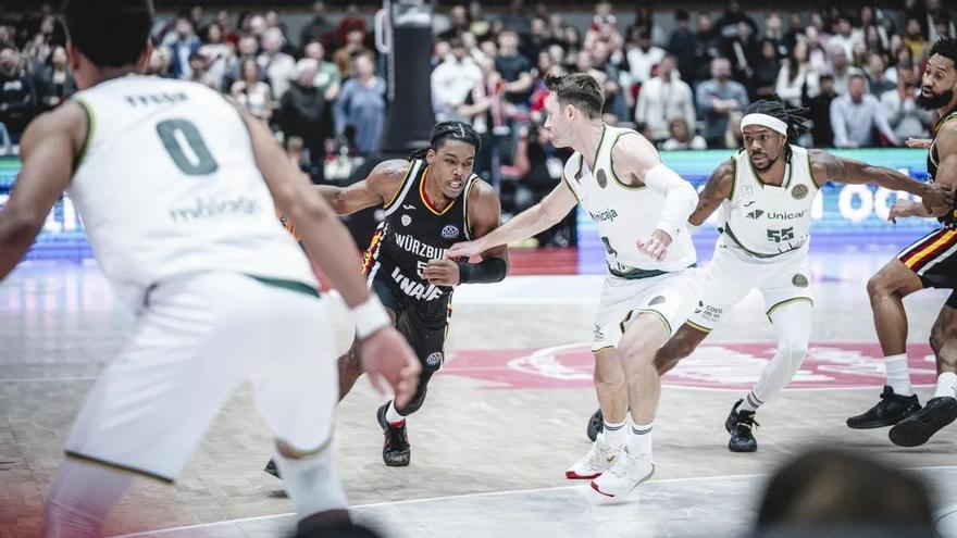 Las notas del Unicaja en la jornada 4 del Round of 16 contra el Würzburg