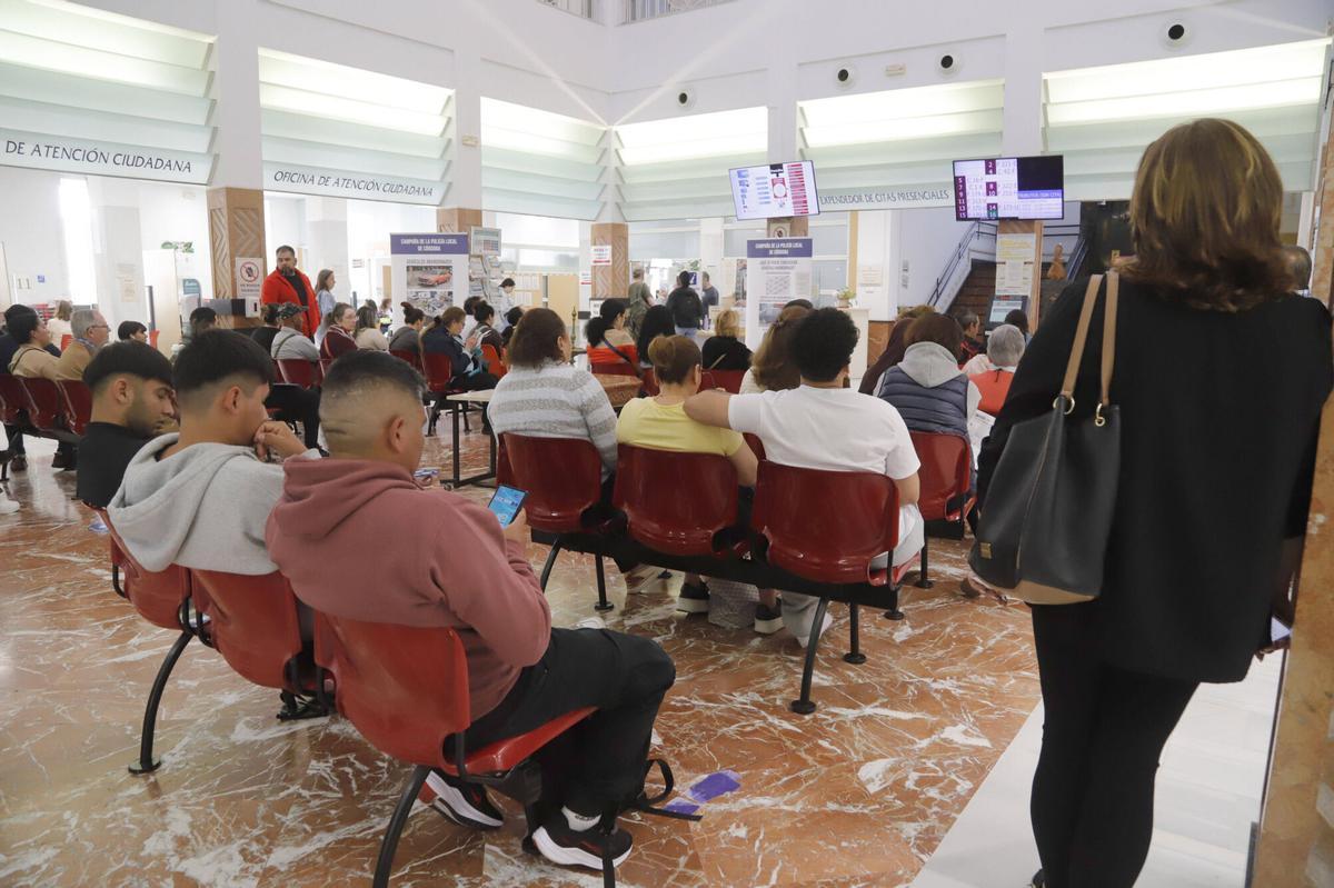 Oficina de atención al ciudadano del Ayuntamiento de Córdoba