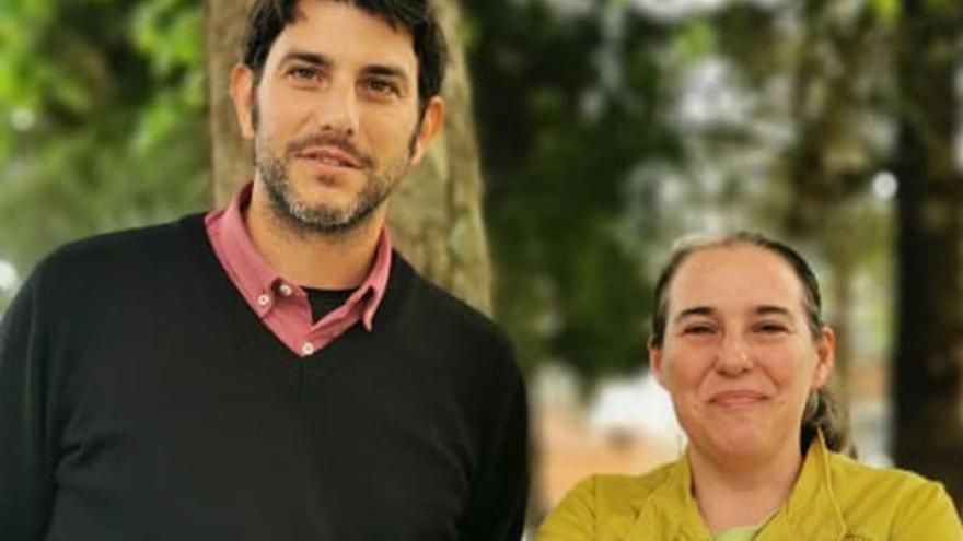 Daniel Cerqueiro, de Docuten, y Lucía Castro, gerente de DATAlife.
