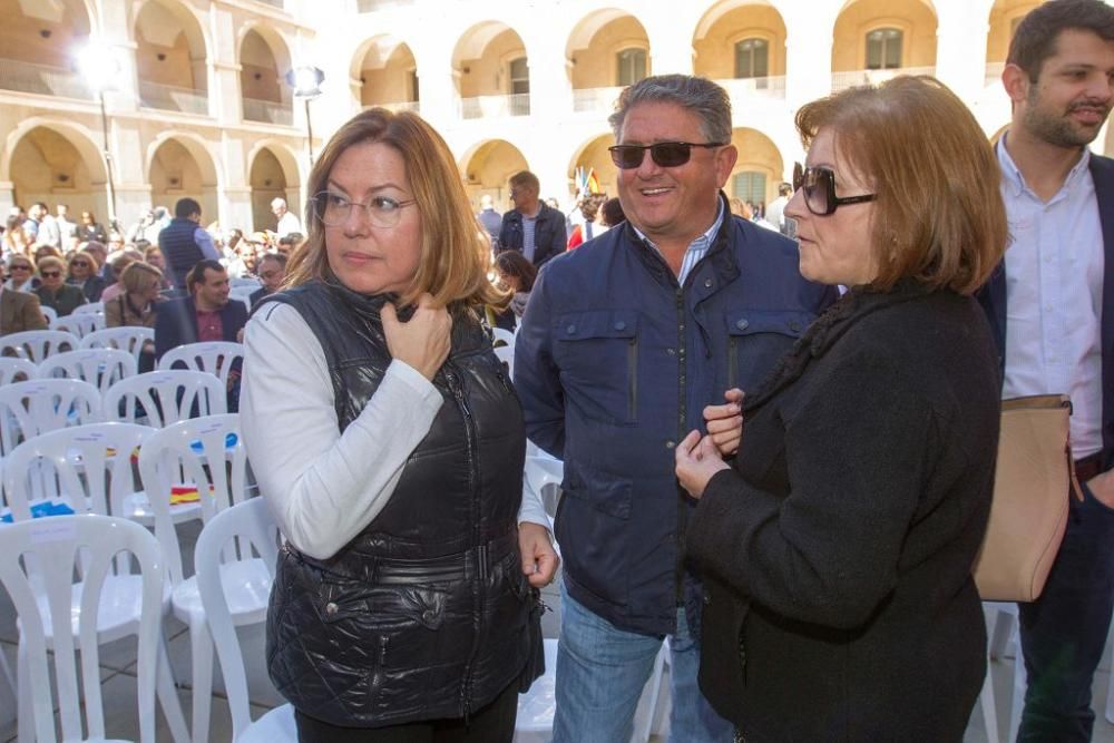 Acto de presentación de Noelia Arroyo como candidata a la alcaldía de Cartagena