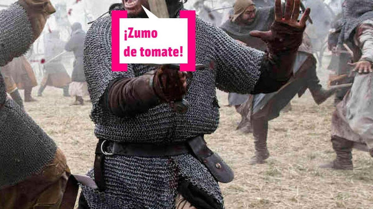 Jaime Lorente en una de las escenas de la serie 'El Cid'