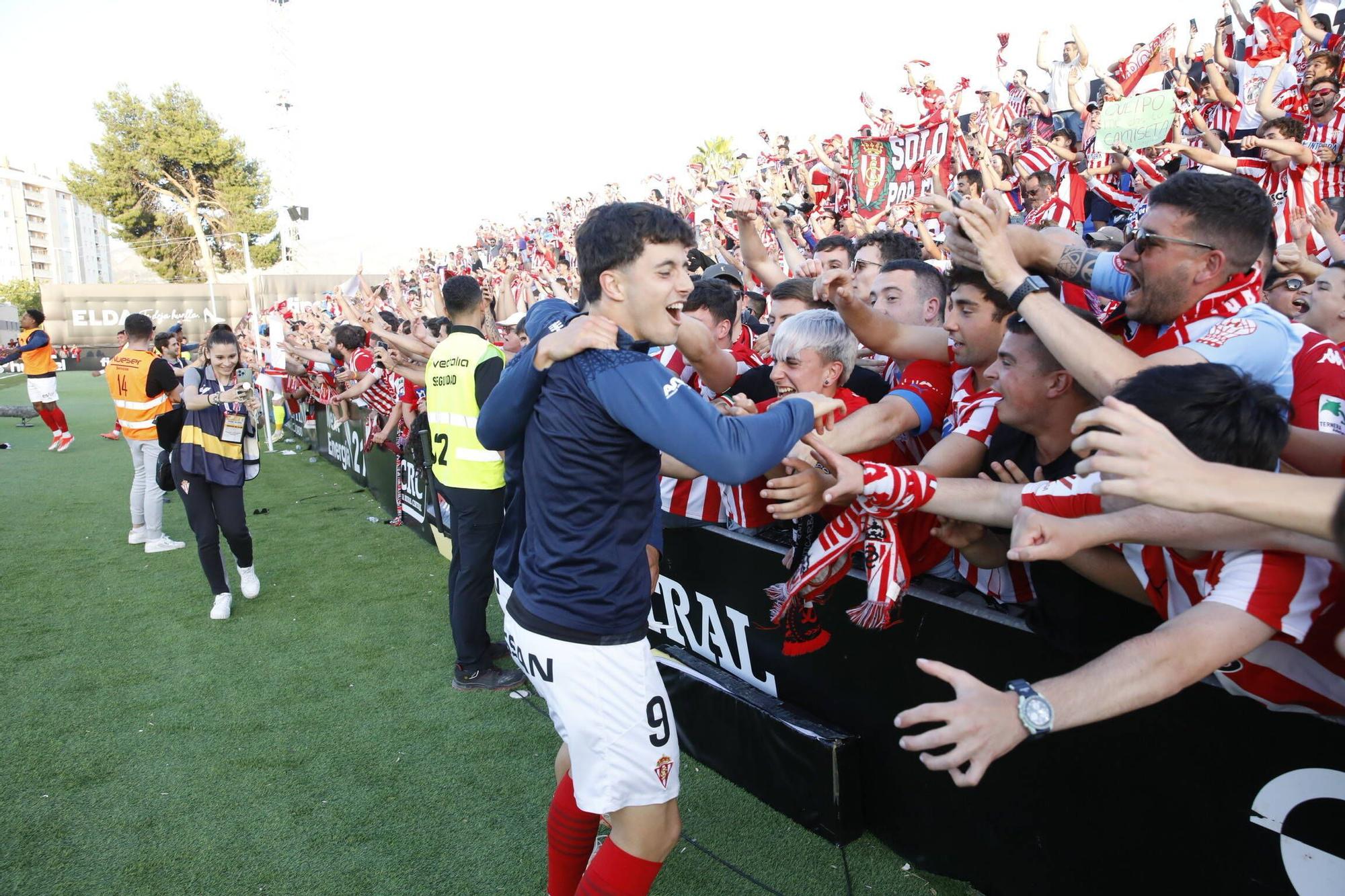 EN IMÁGENES: Así fue el partido entre el Eldense y el Sporting